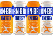 Irn-Bru Energy returns to store shelves Pack shots of Irn-Bru Energy and Irn-Bru Energy Zero Sugar.