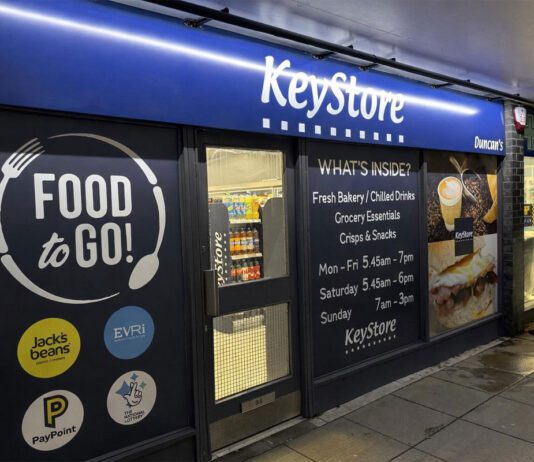 Aberdeenshire store Duncan’s joins KeyStore fascia Exterior shot of KeyStore Duncan's in Aberdeen.