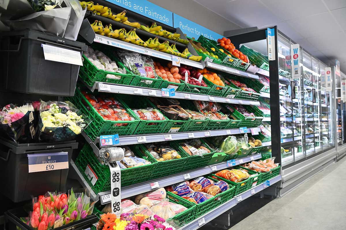 The transformed Co-op store in Killearn boasts an extensive range of fresh and healthy produce.