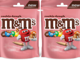 M&M’s boost indulgence with new Cookie Dough flavour Pack shots of M&M's Cookie Dough sharing bags.