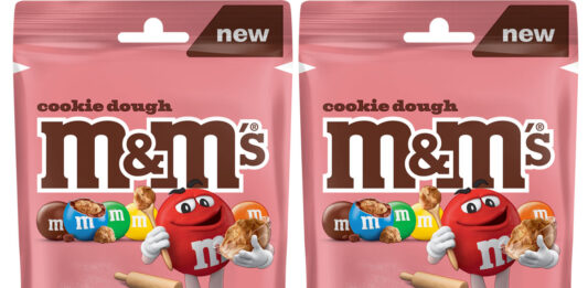 M&M’s boost indulgence with new Cookie Dough flavour Pack shots of M&M's Cookie Dough sharing bags.