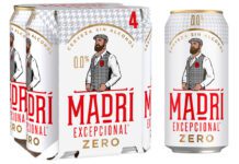 Madrí Zero unveils new canned format Pack shot of Madrí Excepcional Zero 440ml can with a four pack.