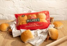 McGhee’s Morning Rolls hit Morrisons stores A packet of McGhee's Morning Rolls sit in a bread basket with a tea towel with individual rolls around the basket.