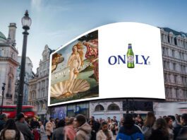 Peroni unveils new campaign inspired by Italy Image of the Peroni 'Only Peroni' campaign in Picadilly Circus in London.