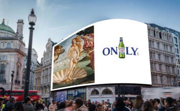 Peroni unveils new campaign inspired by Italy Image of the Peroni 'Only Peroni' campaign in Picadilly Circus in London.