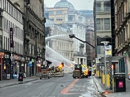 Industry seeks support for Trading Standards after Glasgow fire Image of the Union Street fire in Glasgow city centre.