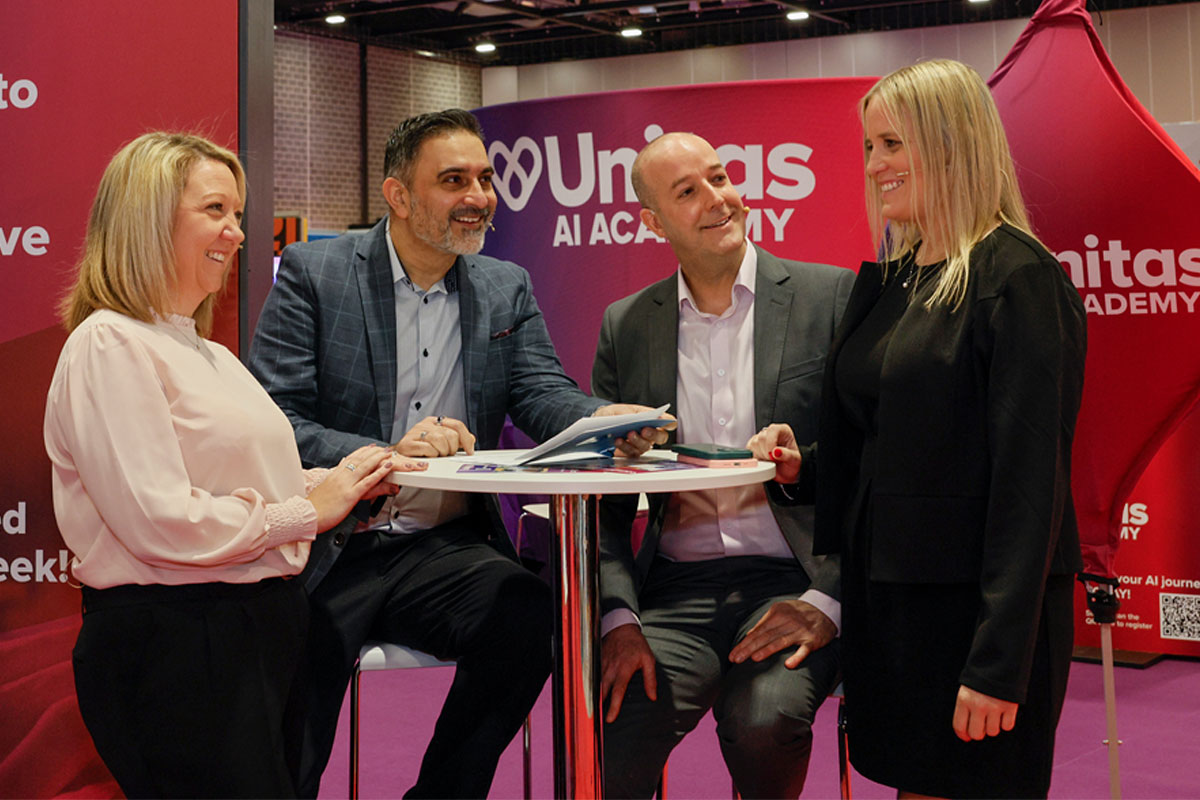 A group of people from Unitas have gathered together at their annual Unitas Connect conference.