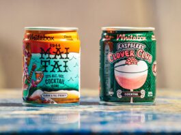 Whitebox Cocktails grows range with Mai Tai and Clover Club Cans of Whitebox Cocktails Mai Tai and Clover Club stand on a mantelpiece.