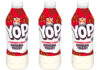 YOP accelerates growth through major rebrand Pack shots of YOP Strawberry Flavour Drinking Yogurt bottles.