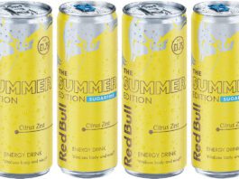 Red Bull freshens up with Citrus Summer flavour Pack shots of Red Bull Summer Edition Citrus Zest and Sugar Free variants.