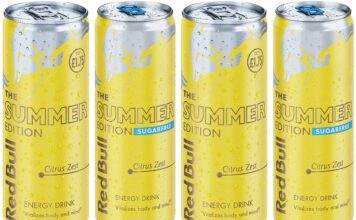 Red Bull freshens up with Citrus Summer flavour Pack shots of Red Bull Summer Edition Citrus Zest and Sugar Free variants.