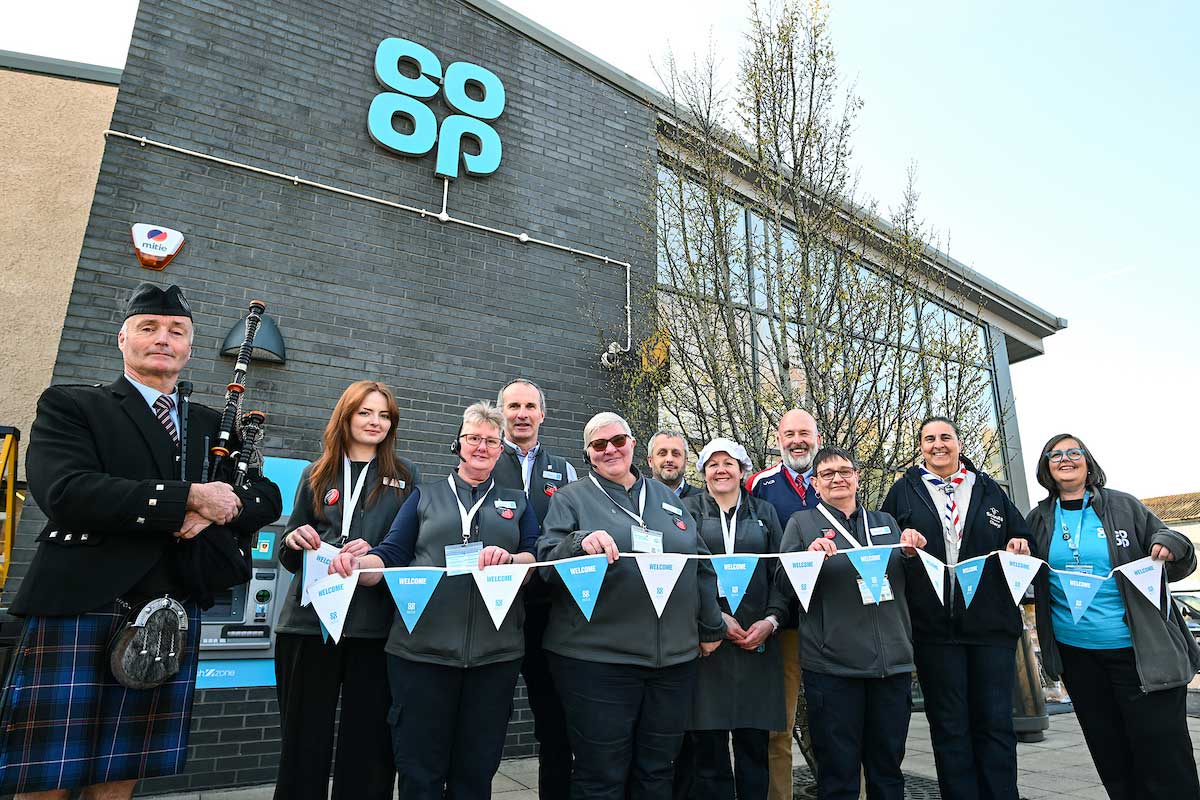 The Co-op store in Innerleithen has reopened in time for Easter and now offers customers even more following an eight-week transformation.