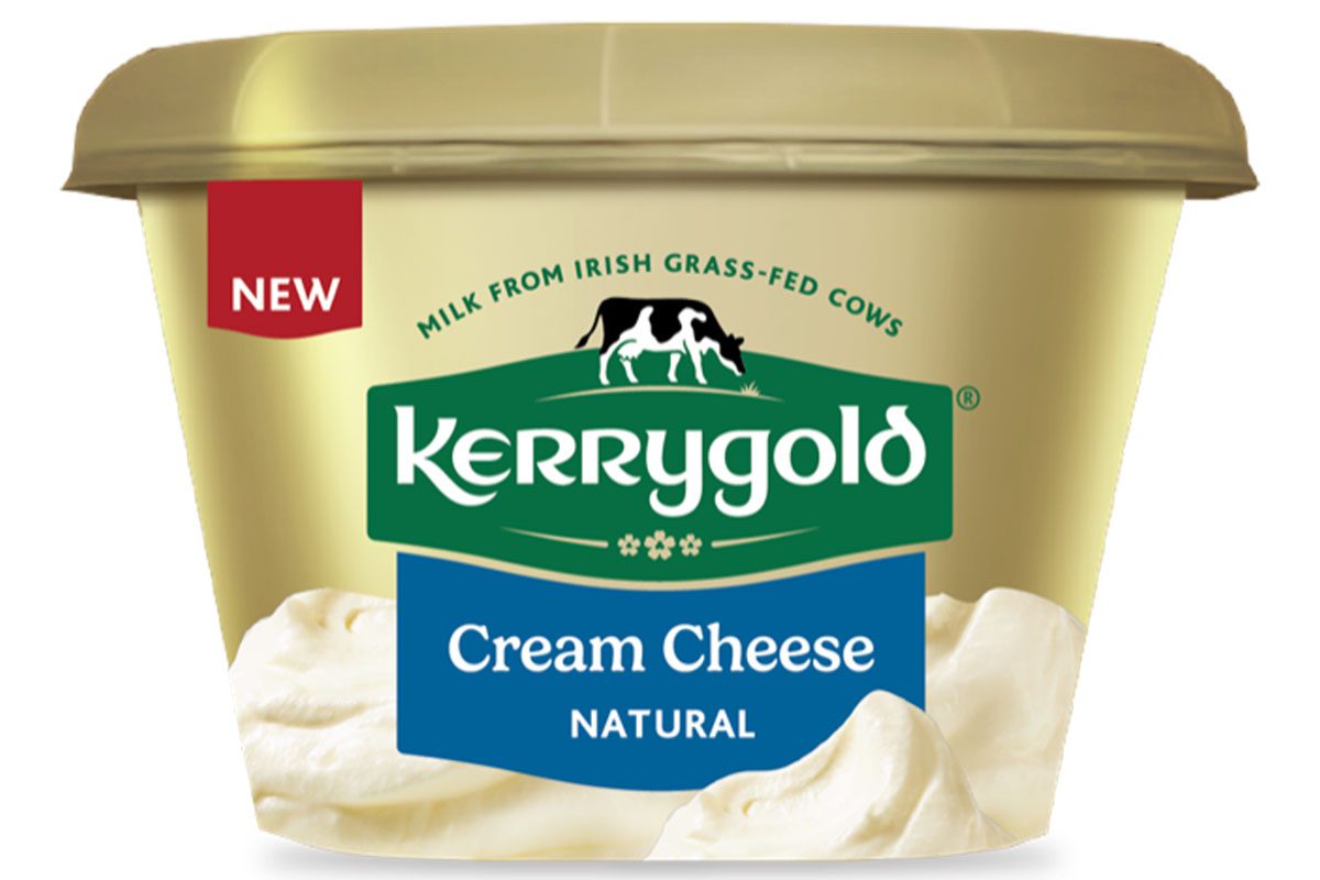 Pack shot of Kerrygold Cream Cheese.