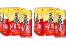 Madrà Excepcional unveils new Limón beer Pack shots of Madrà Excepcional Limón four packs as well as single cans.