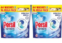 Persil upgrades laundry tablet range Pack shots of Persil Non Bio XL Mega Packs.