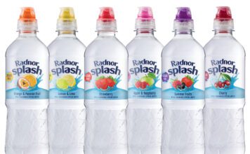 Radnor Splash unveils new look and flavours Pack shots of Radnor Splash new designed bottles for 2026.