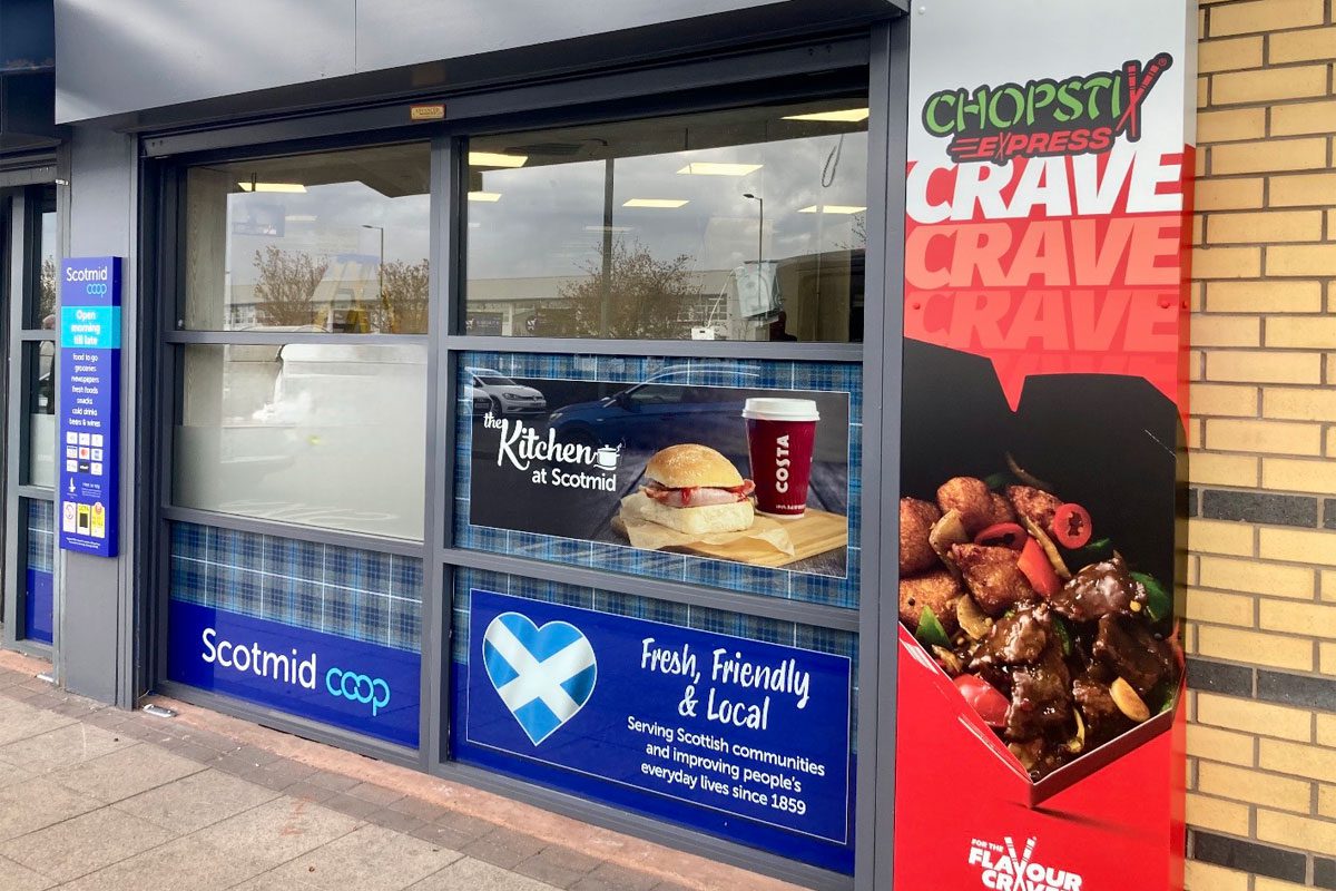 Exterior image of Scotmid Uddingston.