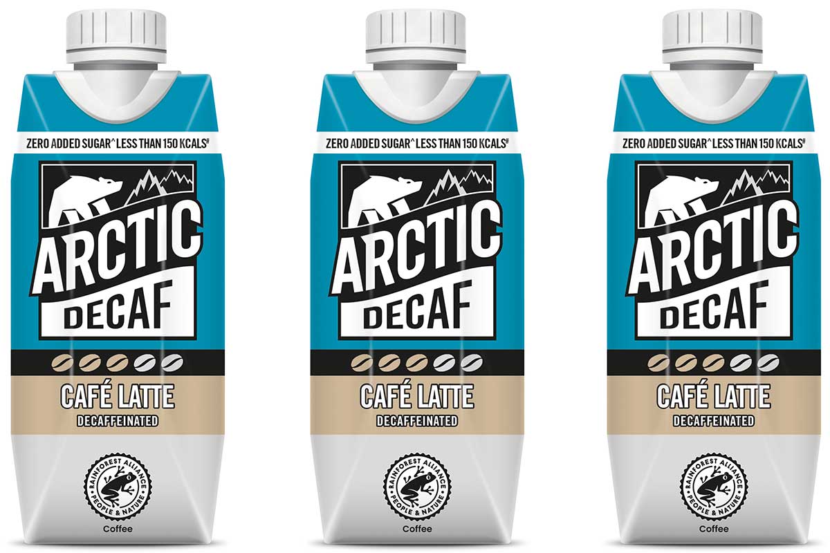 Arctic Coffee has launched Arctic Decaf Café Latte to meet the growing consumer demand for caffeine-free options.