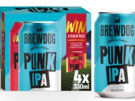 BrewDog capitalises on a summer of football with new campaign Pack shot of the BrewDog Punk IPA summer 2026 campaign offering consumers the chance to win a year of beer.