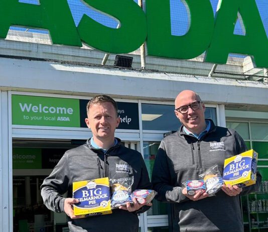 Brownings expands listings in Asda stores Staff members from Brownings the Bakers stand outside an Asda store holding Brownings products.