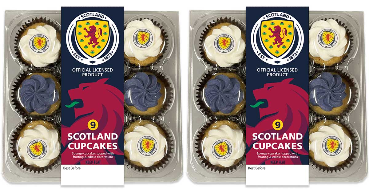 Finsbury Food Group is bringing the excitement of this summer’s Fifa World Cup to supermarket bakery aisles with the launch of limited-edition Scotland Cupcakes.