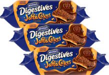 McVitie’s rolls out new Digestives Jaffa Cakes flavour Pack shots of McVitie's Digestives Jaffa Cakes.