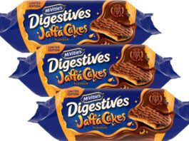 McVitie’s rolls out new Digestives Jaffa Cakes flavour Pack shots of McVitie's Digestives Jaffa Cakes.