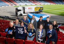 Spar Scotland launches Dream Big campaign Spar Scotland officially launched its Dream Big summer football campaign at Hampden Park.