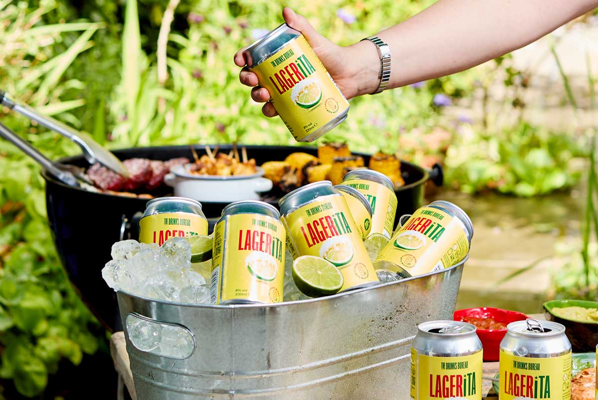 Lagerita, from The Drinks Bureau, combines lager with margarita and has been launched in time for BBQ season.
