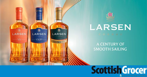 Larsen Cognac unveils new premium bottle design | Scottish Grocer
