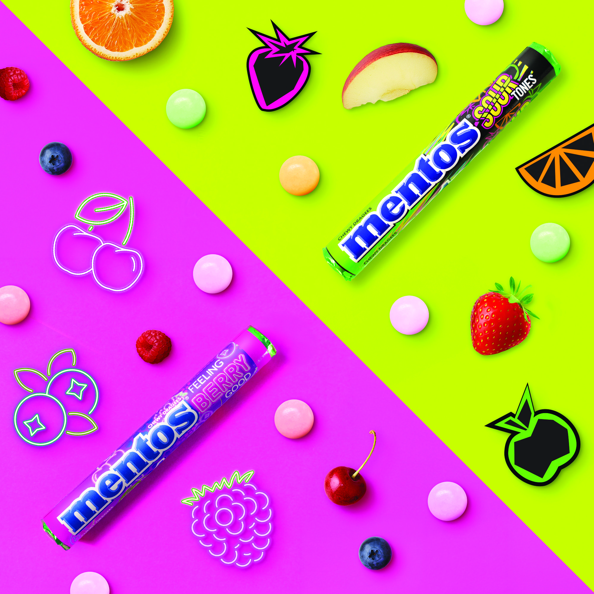 Two new Mentos flavers 