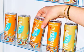 Nescafé brings out ready to drink Iced Lattes A person reaches into a fridge to lift out cans of Nescafé Iced Latte and Iced Latte Caramel.