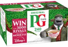 PG Tips unveils new on-pack promo with Rivals Tea brand PG Tips is running an on-pack promotion to celebrate the second season of the Disney+ series Rivals.