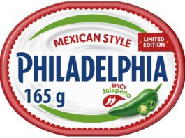Philadelphia spices up cream cheese with new Mexican Style Philadelphia has expanded on its cream cheese range with the launch of its new, limited-edition, jalapeño-inspired Mexican Style variant.