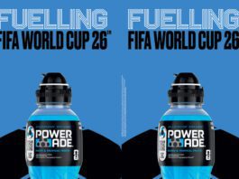 Powerade unveils new Fifa World Cup campaign Promotional image of Powerade Fifa World Cup 2026 campaign.