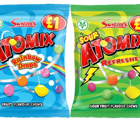 Swizzels unveils £1 PMP Atomix range Confectionery giant Swizzels is launching a £1 PMP range called Atomix that it says is designed to help convenience retailers drive impulse sales.