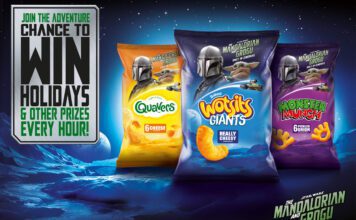 Walkers Crisps unveils new Star Wars on-pack promo Promotional image for the on-pack promotion between Walkers Crisps and Star Wars The Mandalorian and Grogu.