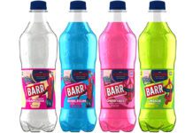 Barr swings into stores with Spider-Man: Brand New Day promo Pack shots of Barr Carbonates with the on-pack promotion for Spider-Man: Brand New Day across them, the variants consist of American Cream Soda, Bubblegum, Cherryade and Limeade.