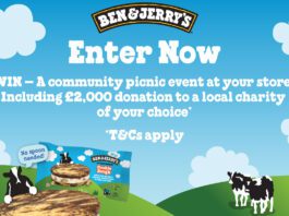 Ben & Jerry’s spreads community spirit with retailer giveaway Promotional image for the Ben & Jerry's exclusive retailer competition for summer 2026.