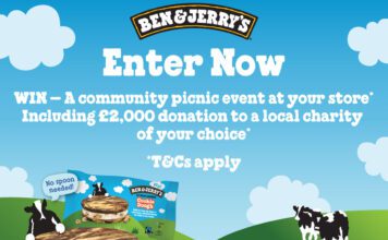 Ben & Jerry’s spreads community spirit with retailer giveaway Promotional image for the Ben & Jerry's exclusive retailer competition for summer 2026.