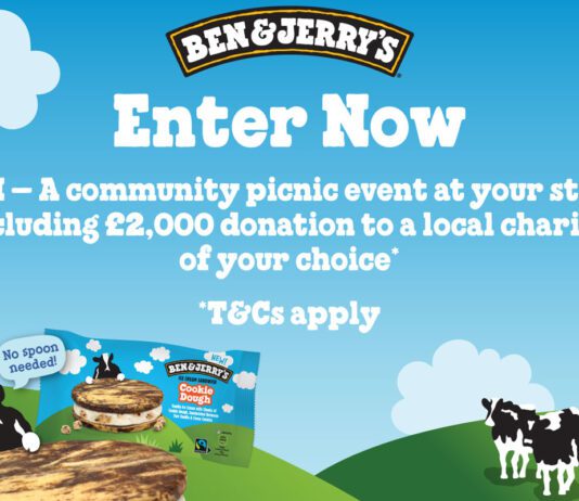 Ben & Jerry’s spreads community spirit with retailer giveaway Promotional image for the Ben & Jerry's exclusive retailer competition for summer 2026.
