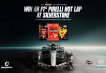 Retailers set to win in Doritos F1 campaign Promotional image for the Doritos Formula 1 retailer competition.