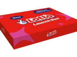 Allwyn sets up for new Lotto game with launch boxes Pack shot of The National Lottery's Lotto launch box.