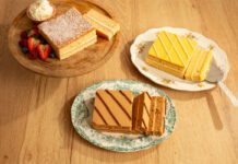 McGhee’s unveils Tesco exclusive cakes range The McGhee's range of Tesco-exclusive sponge cakes sit on plates with a slice taken out of them with flavours including Victoria Sponge, Lemon Sponge and Toffee Sponge.