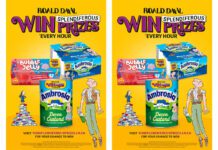 Premier Foods unveils Roald Dahl on-pack promo Promotional image of the 2026 partnership between Premier Foods and Roald Dahl featuring classic characters from the author's works along with pack shots of Ambrosia Custard and Angel's Delight.