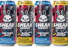 Sneak Energy rolls out new Transformers energy drinks Pack shots of Sneak Energy Transformers Frostberry Blast and Mango Meltdown.
