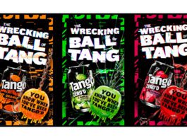 ‘You Know When You’ve Been Tango’d’ tagline returns Promotional image for 'You Know When You've Been Tango'd' featuring Tango Orange, Tango Apple and Tango Cherry variants.