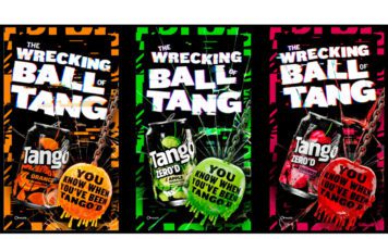 ‘You Know When You’ve Been Tango’d’ tagline returns Promotional image for 'You Know When You've Been Tango'd' featuring Tango Orange, Tango Apple and Tango Cherry variants.