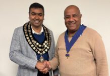 The Fed calls on ScotGov to ensure retailers are heard Uthayakumar Soundararajan, Scottish president at The Fed, shakes the hand of Hussan Lal, former Scottish President of the Fed.