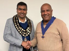 The Fed calls on ScotGov to ensure retailers are heard Uthayakumar Soundararajan, Scottish president at The Fed, shakes the hand of Hussan Lal, former Scottish President of the Fed.